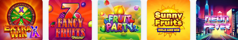 Übersicht über die verfügbaren Spiele LEOVEGAS CASINO
